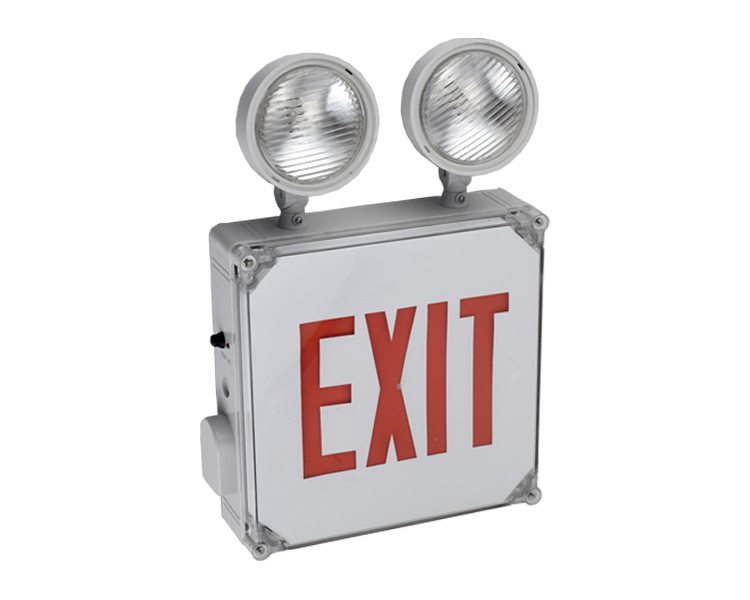 JECWPR våt plats Emergency Lighting Combo