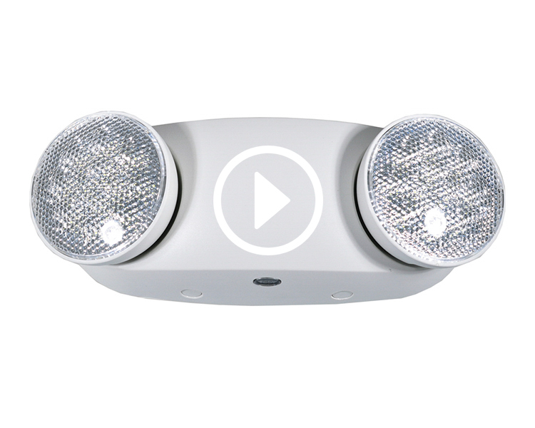 JLEU5-ul godkänd tvillinghuvud LED-nödljus 