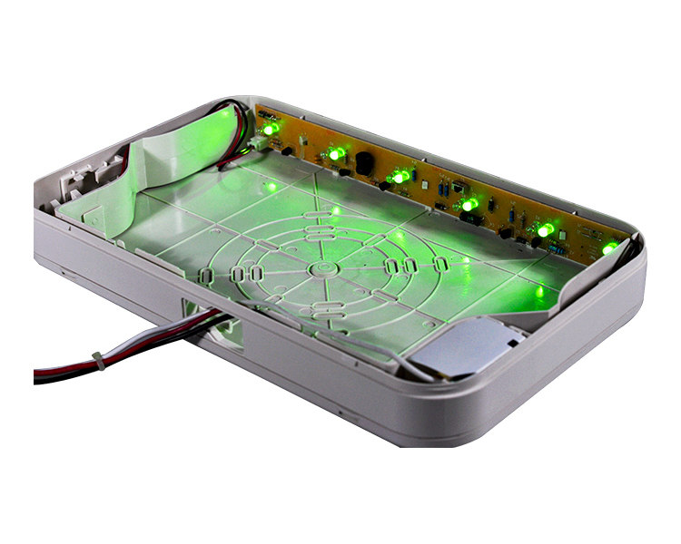 EZXTEU2BCWEM (EZCXTEU2BCWEM) -BI-färg Compact Size LED-utgångsskylt