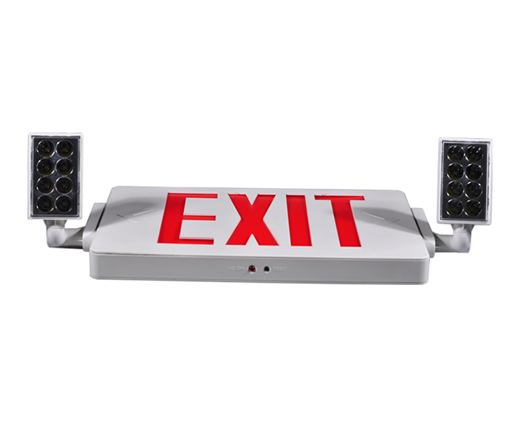 JLECD2RW-Emergency Fire Exit-lampor med röda bokstäver
