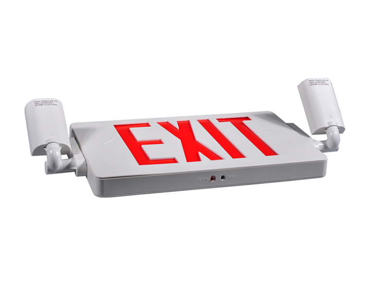 JLECD2RW-Emergency Fire Exit-lampor med röda bokstäver