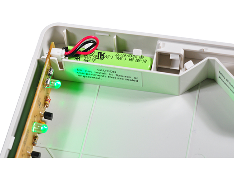 JLEED2GWEM-ULTRA Bright Green Emergency Exit Sign