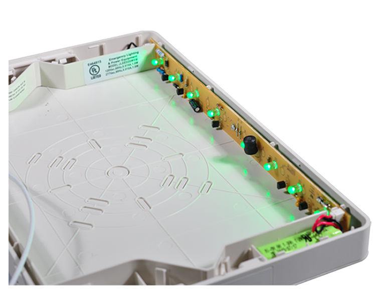 JLEED2GWEM-ULTRA Bright Green Emergency Exit Sign