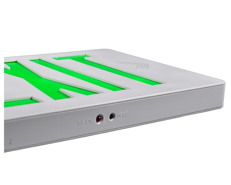 JLEED2GWEM-ULTRA Bright Green Emergency Exit Sign