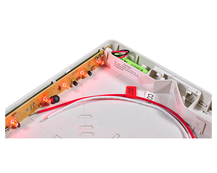 JLEED2RWEM-NEW SLIM RED LED-utgångsskylt