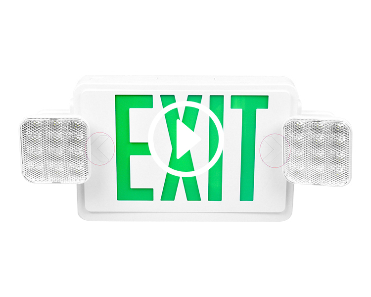 JLEC2GW-LED COMBO EMERGEN