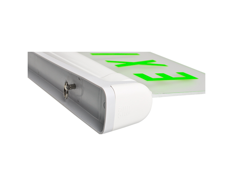 LE2912-5 eller 10 Grön LED-nödutgångsskylt