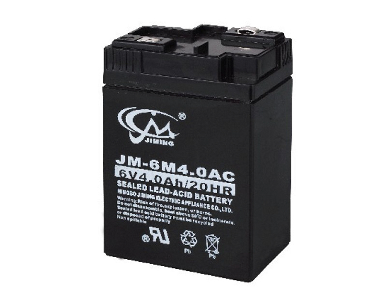 Laddningsbart bly-syrabatteri 6V 4AH