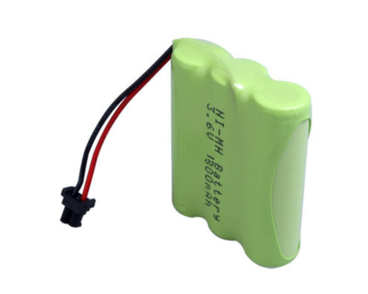 Ni-MH-batteri 3.6V 1800mAh