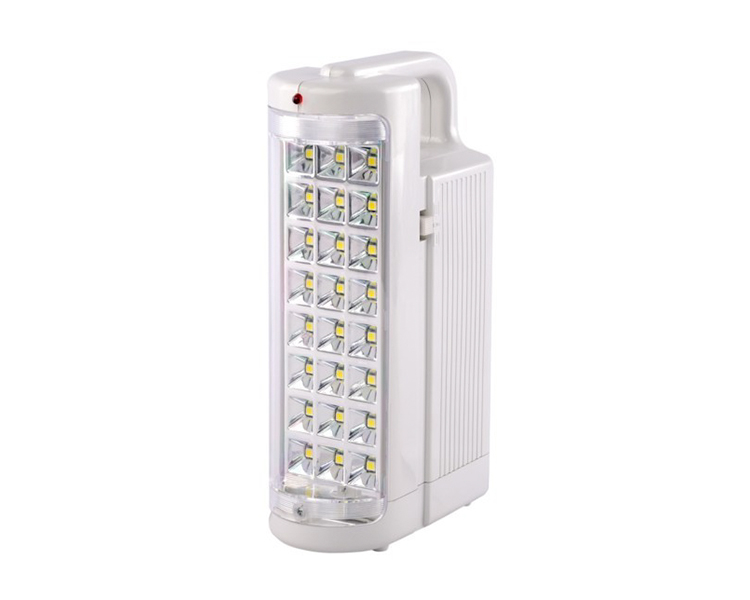 256S handtag/väggmontering 24 SMD LED -nödlampa