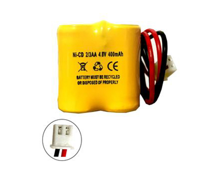 Ni-cad batteri 4.8v 400mAh